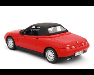 Alfa Romeo Spider 2.0 T.Spark 16V 1995 ROSSO ALFA Laudoracing 1:18 Resinemodell (Türen, Motorhaube... nicht zu öffnen!)
